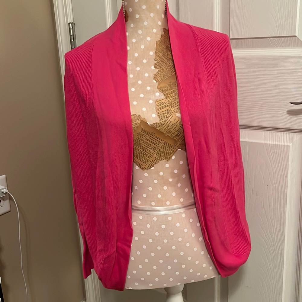 pink cardigan size XXL